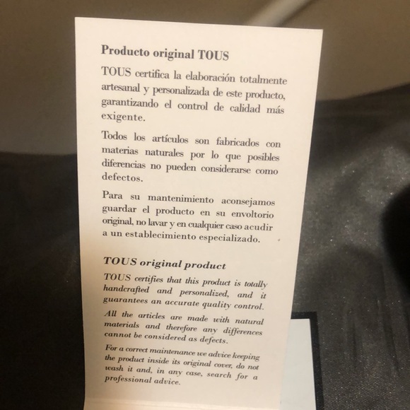 Tous Tote & Wallet brand new with dust bag never been used. - Picture 9 of 11
